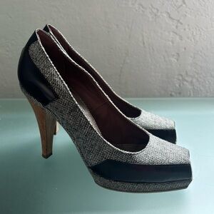 Marni open toe pumps